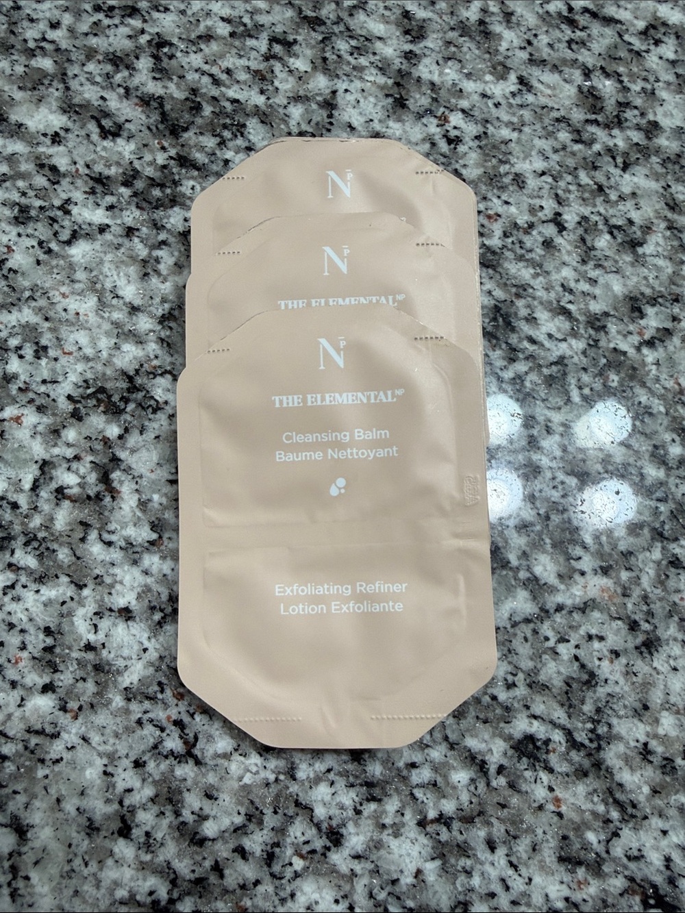 Noble PanaceThe Elemental N Cleansing Balm + Exfoliating Refiner Sachets - Beige